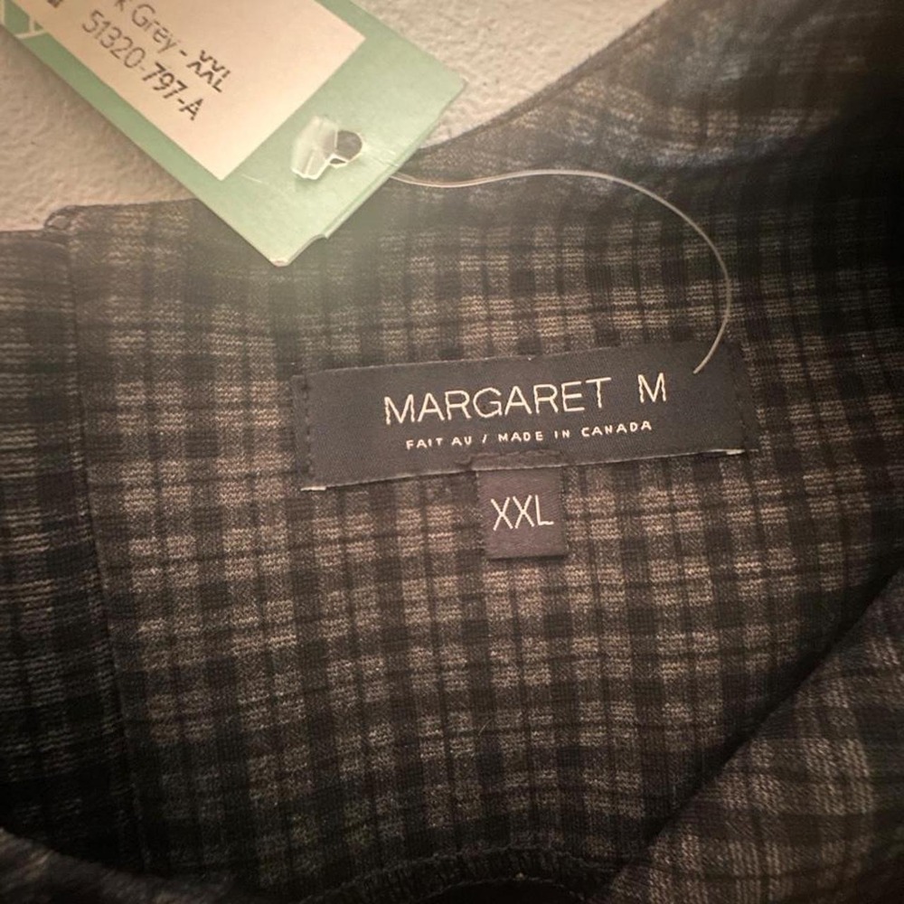 Margaret M plaid dress size XXL NWTs